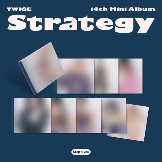 PRE-ORDER: Twice 14th Mini Album – STRATEGY (Step 4 Ver.) (Random)