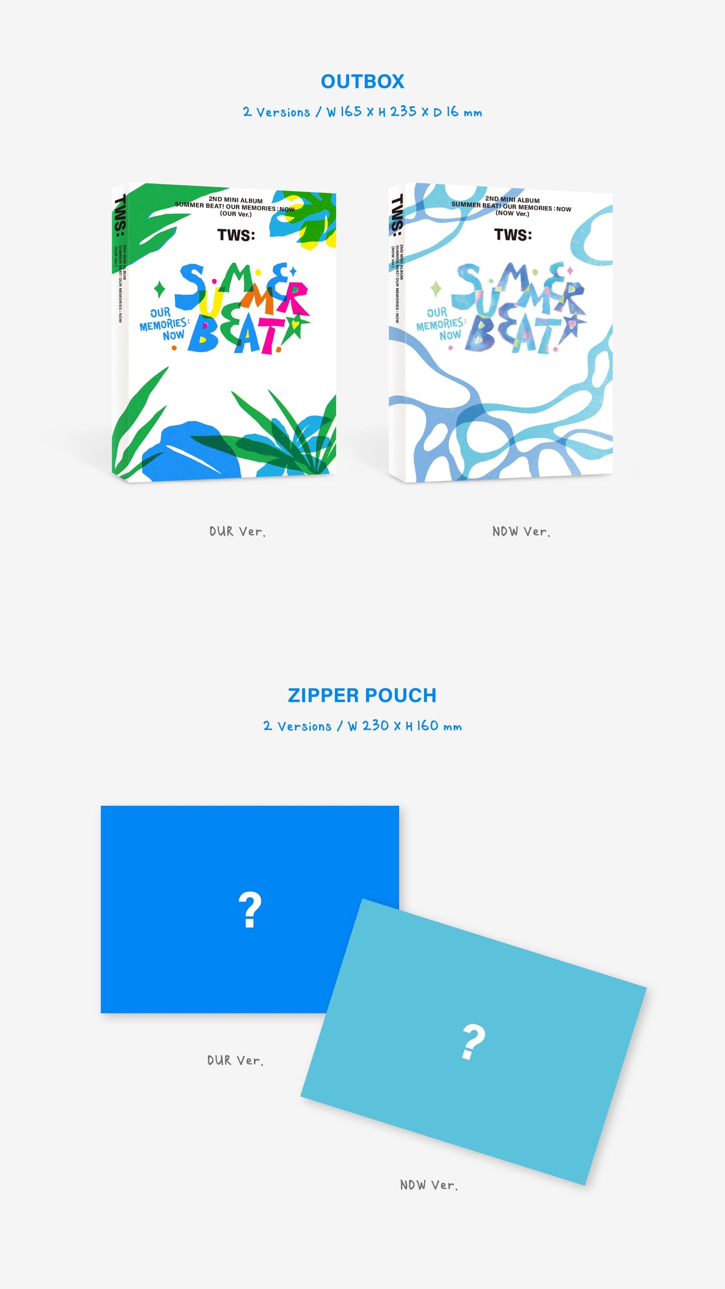 TWS 2nd Mini Album – SUMMER BEAT! (Random)