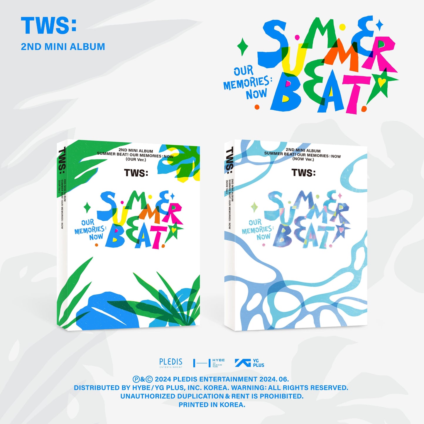 TWS 2nd Mini Album – SUMMER BEAT! (Random)