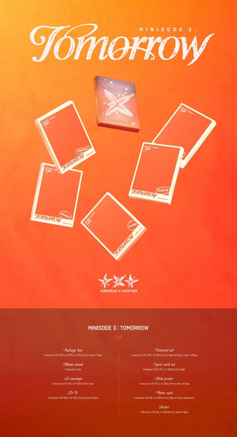 TXT – Minisode 3: TOMORROW (Light Ver.) (Random)