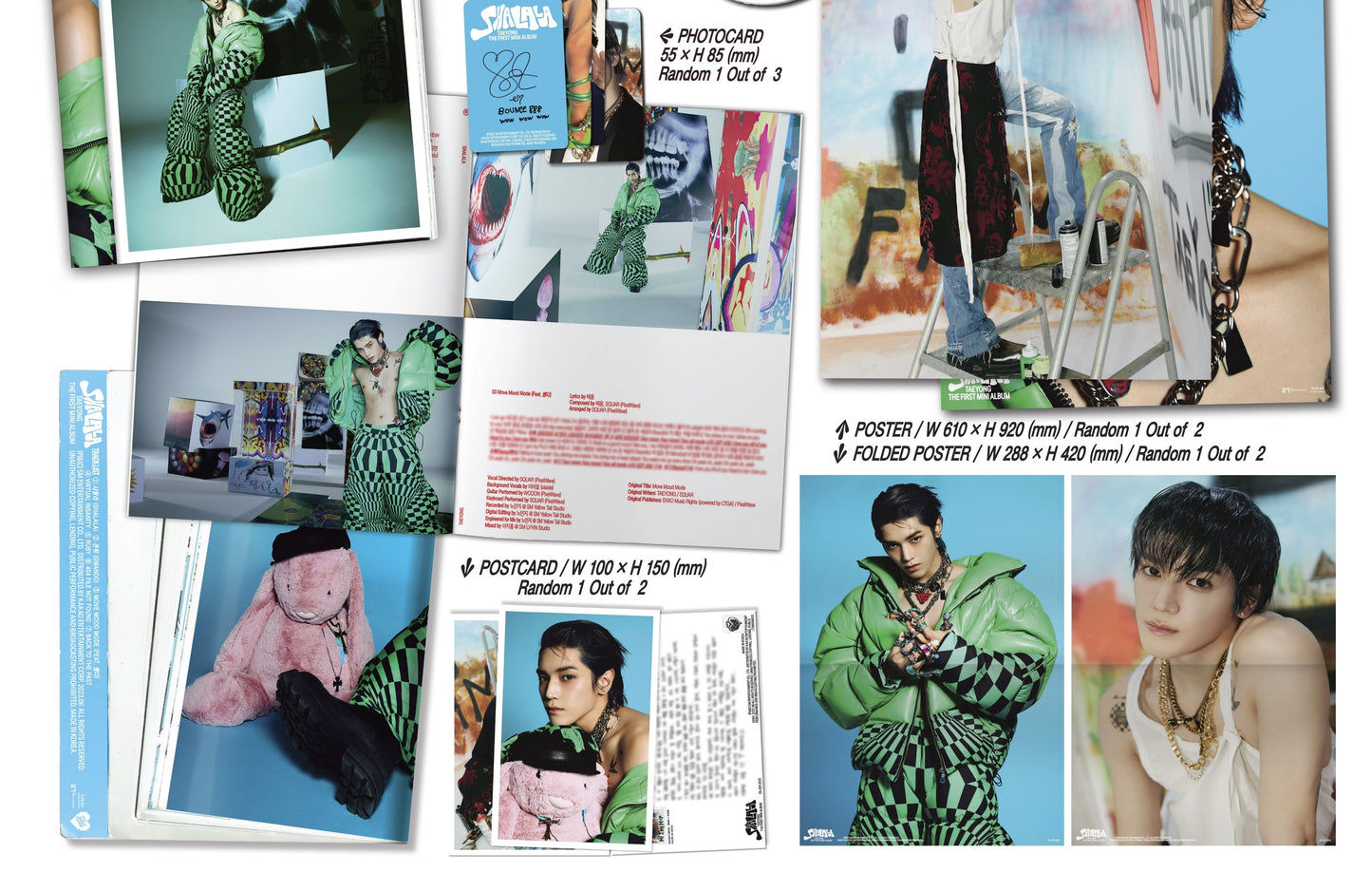 TAEYONG MINI Album Vol. 1 - SHALALA (Collector Ver.)