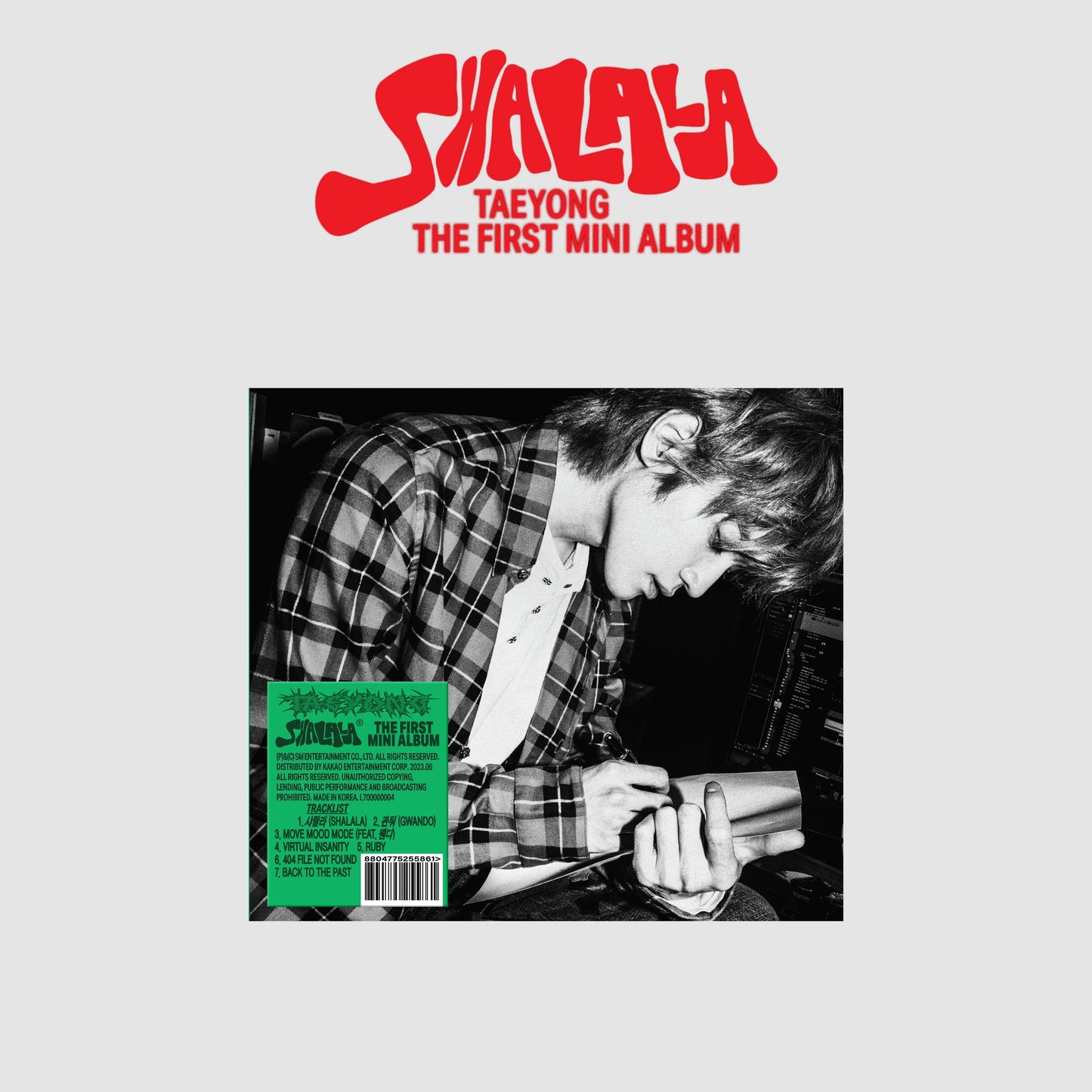 TAEYONG MINI Album Vol. 1 - SHALALA (Digipack Ver.)