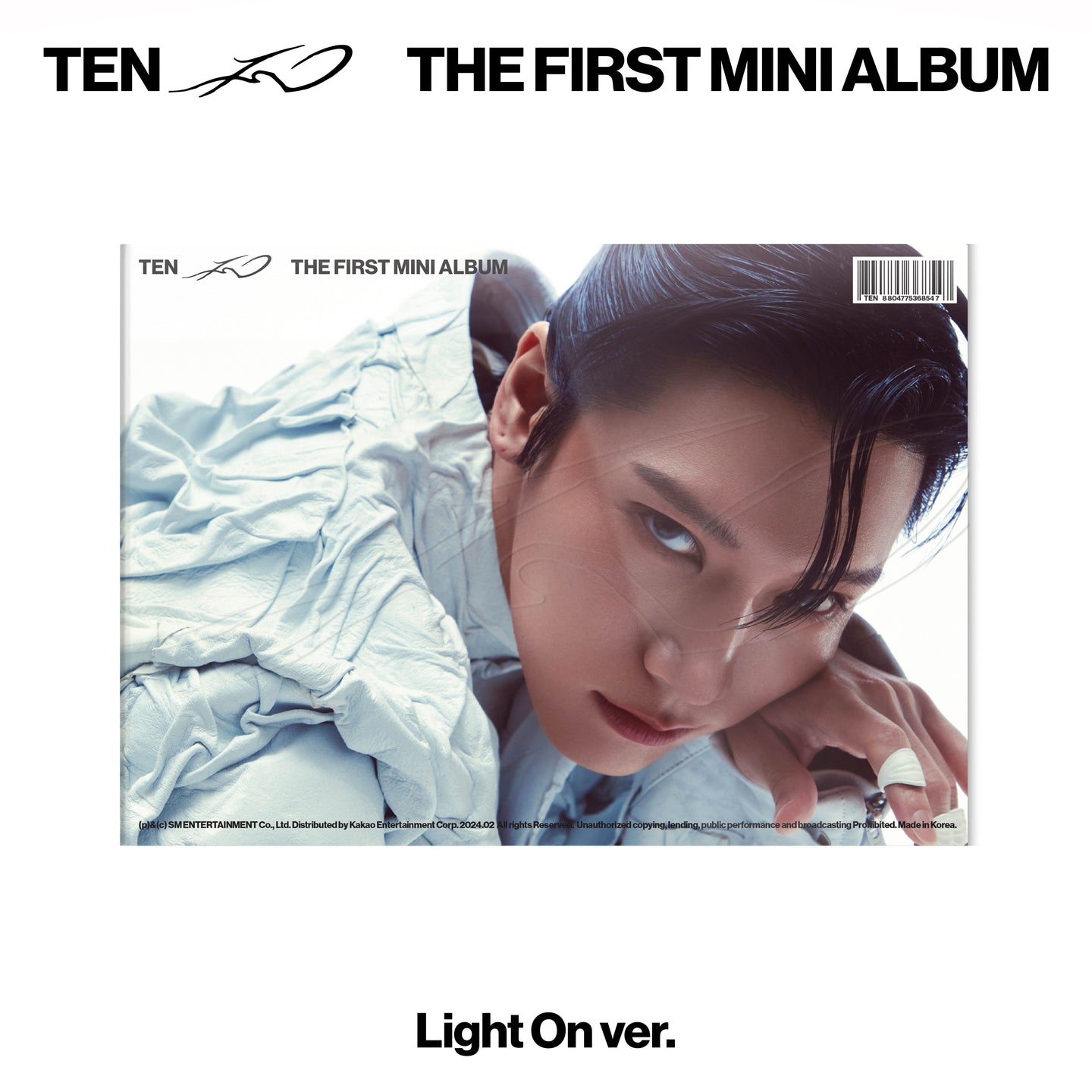 PRE-ORDER: TEN THE 1ST MINI ALBUM – TEN (Light On Ver.)