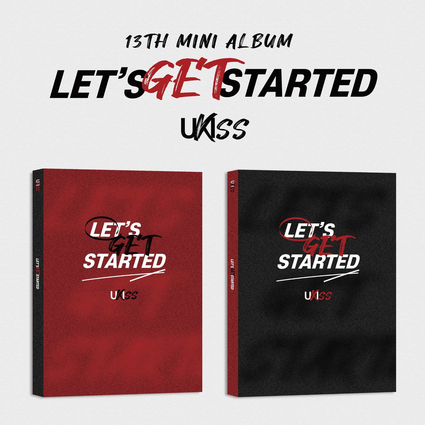 UKISS 13th Mini Album – LET’S GET STARTED (Random)