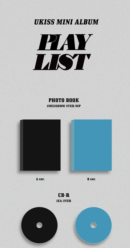 UKISS Mini Album - PLAY LIST (Random)