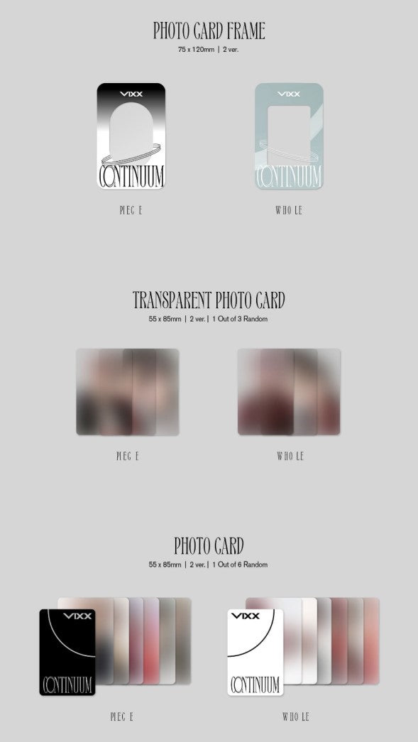 VIXX Mini Album Vol. 5 – CONTINUUM (Random)