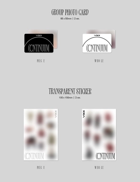 VIXX Mini Album Vol. 5 – CONTINUUM (Random)