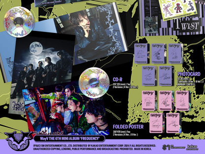 WayV The 6th Mini Album – FREQUENCY (Photobook Ver.) (Random)