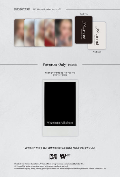 Whee In 1st Full Album – IN the mood (Jewel Ver.) (Random)
