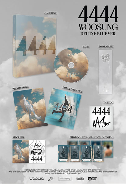 WOOSUNG – 4444 (DELUXE Ver.) (Random)