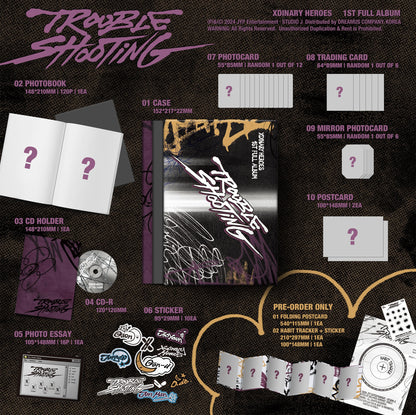 Xdinary Heroes 1st Full Album – Troubleshooting (Random)