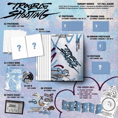 Xdinary Heroes 1st Full Album – Troubleshooting (Random)