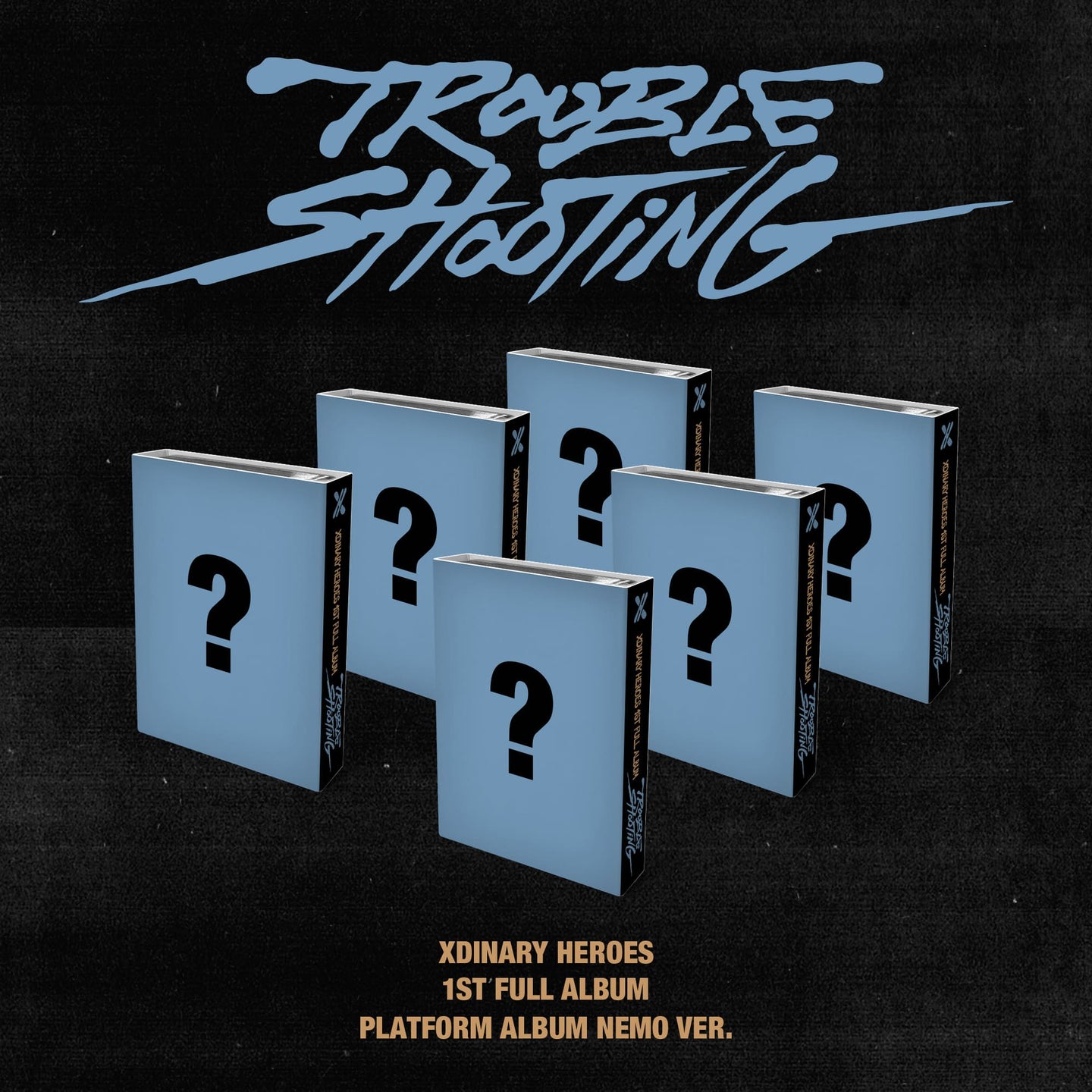 Xdinary Heroes 1st Full Album – Troubleshooting (PLATFORM ALBUM) (Random)