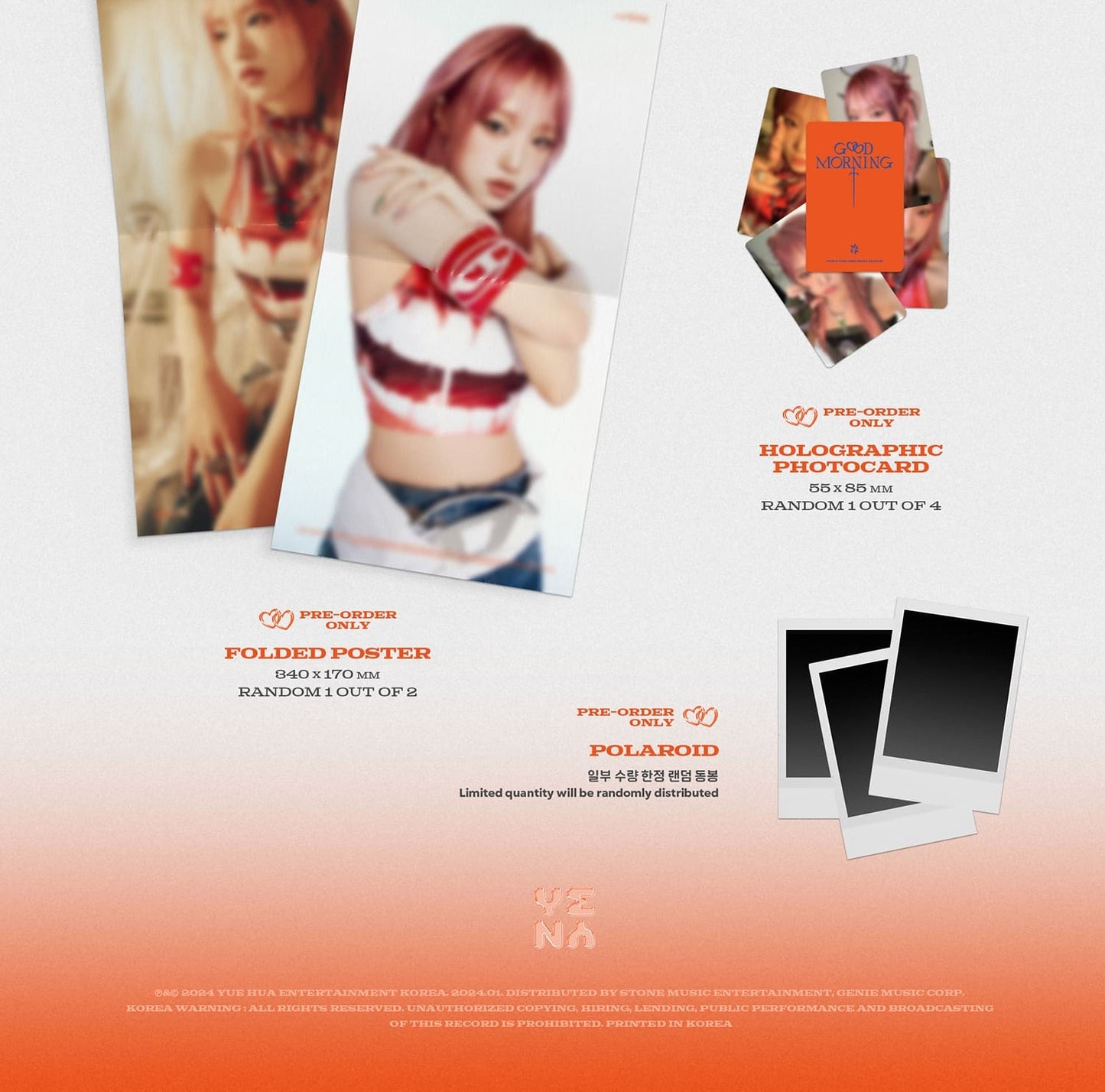 YENA Mini Album Vol. 3 – Good Morning (Random)