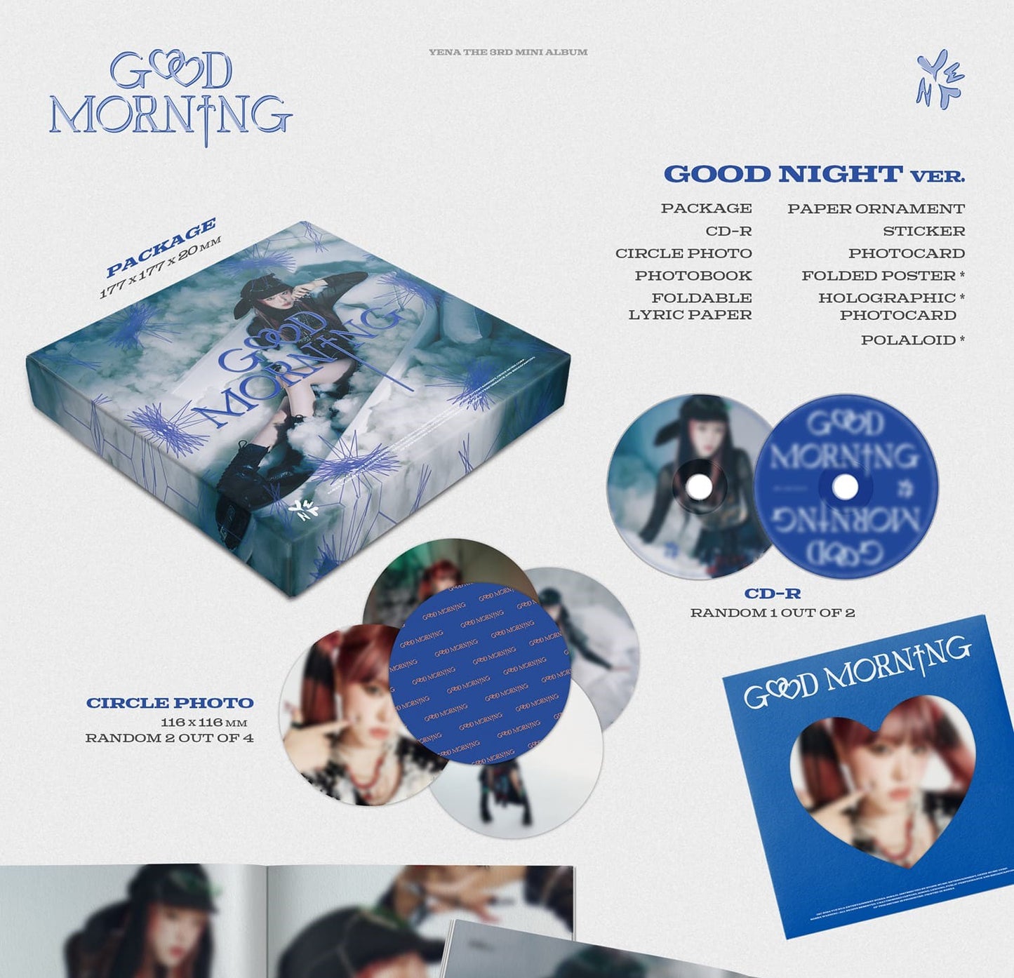 YENA Mini Album Vol. 3 – Good Morning (Random)
