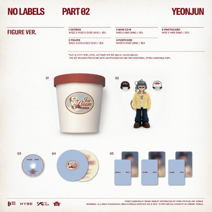 PRE-ORDER: YEONJUN 2nd Mini Album - NO LABELS: PART 02 (Figure Ver.)