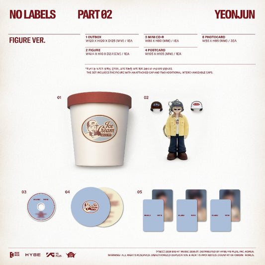 YEONJUN 2nd Mini Album - NO LABELS: PART 02 (Figure Ver.)
