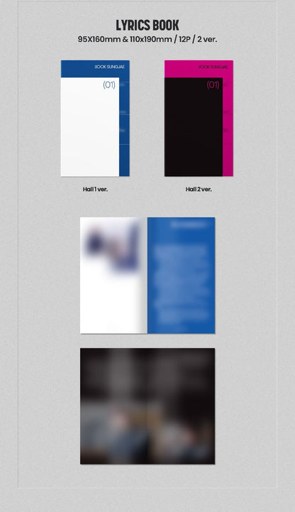 YOOK SUNG JAE﻿ THE 1ST SINGLE ALBUM – EXHIBITION Look Closely (Random)