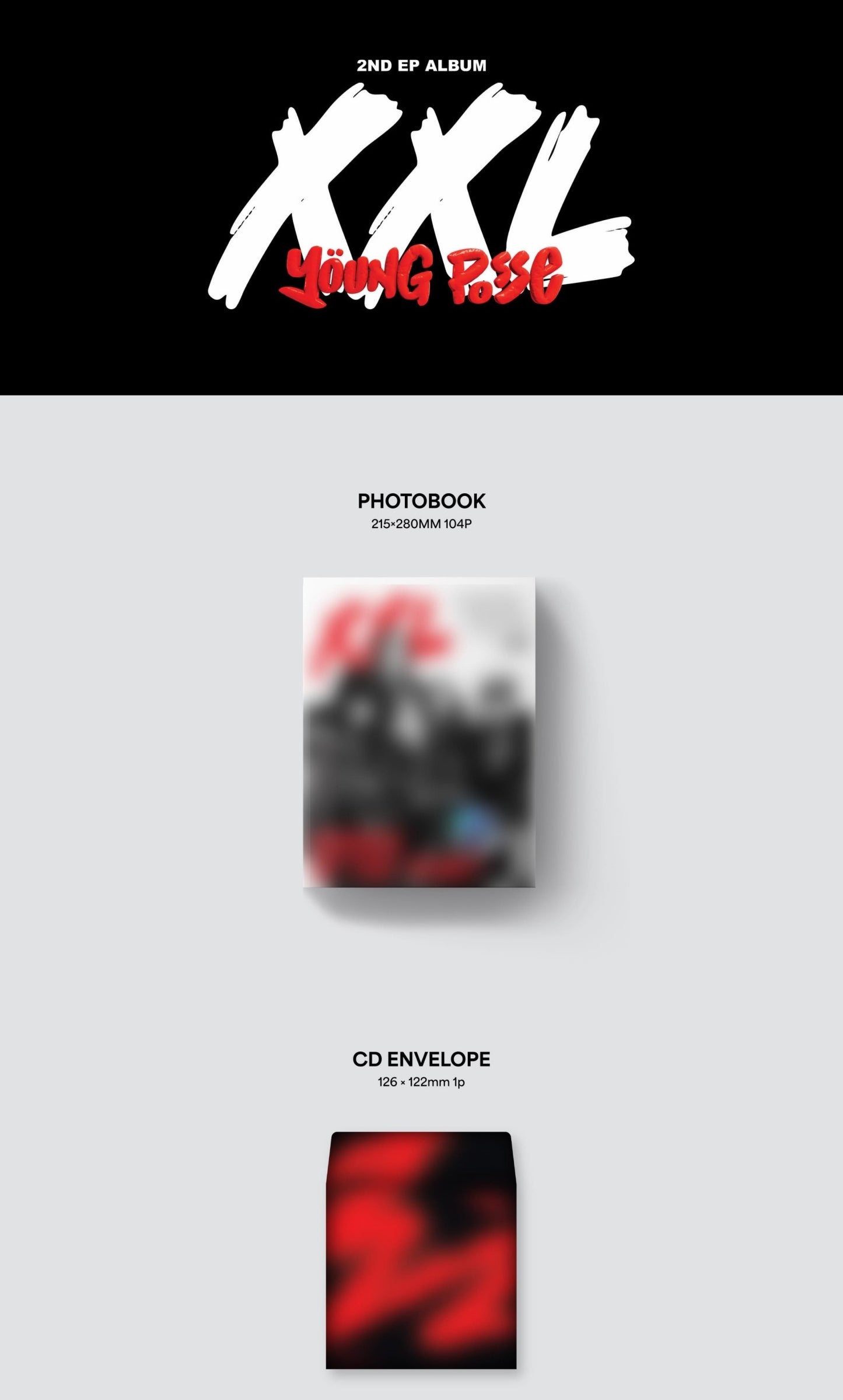 [PRE-OWNED] YOUNG POSSE 2nd EP – XXL