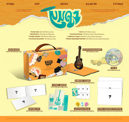 YUQI ((G)I-DLE) 1ST MINI ALBUM – YUQ1 (SPECIAL Ver.)