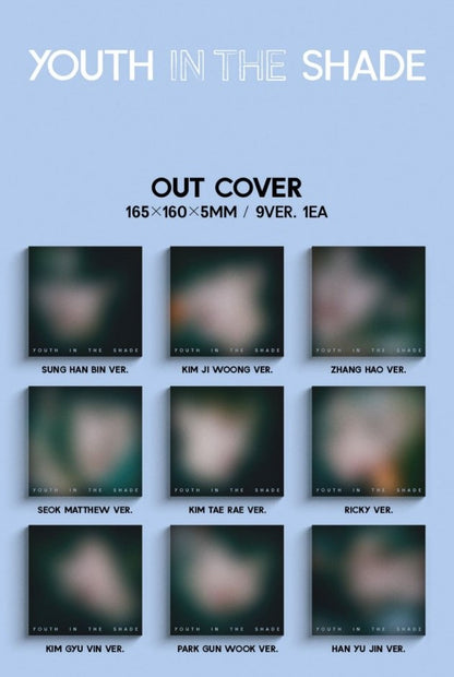 [PRE-OWNED] ZEROBASEONE Mini Album Vol. 1 - YOUTH IN THE SHADE (Digipack Ver.)