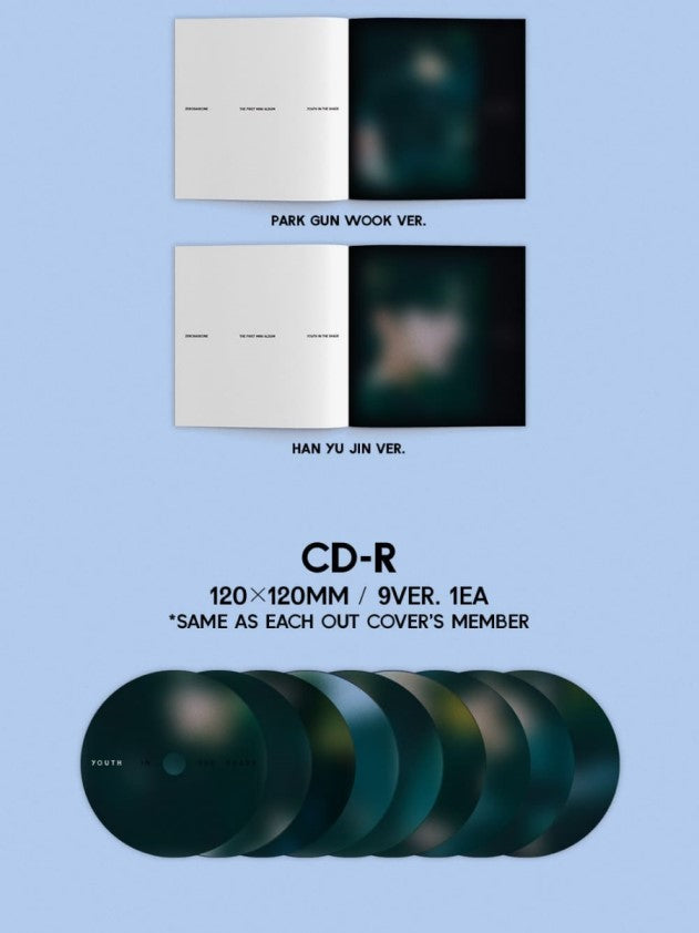 [PRE-OWNED] ZEROBASEONE Mini Album Vol. 1 - YOUTH IN THE SHADE (Digipack Ver.)