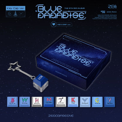 ZEROBASEONE The 5th Mini Album – BLUE PARADISE (Key Cap Ver.)
