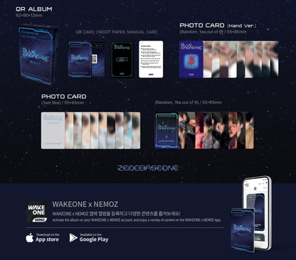 ZEROBASEONE The 5th Mini Album – BLUE PARADISE (Key Cap Ver.)