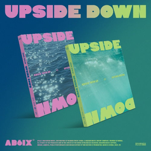 PRE-ORDER: AB6IX 10TH EP – UPSIDE DOWN (Photobook Ver.) (Random)