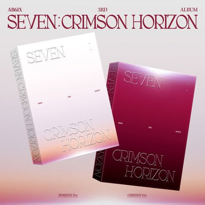 AB6IX 3rd Album - SEVEN : CRIMSON HORIZON (Photobook Ver.) (Random)