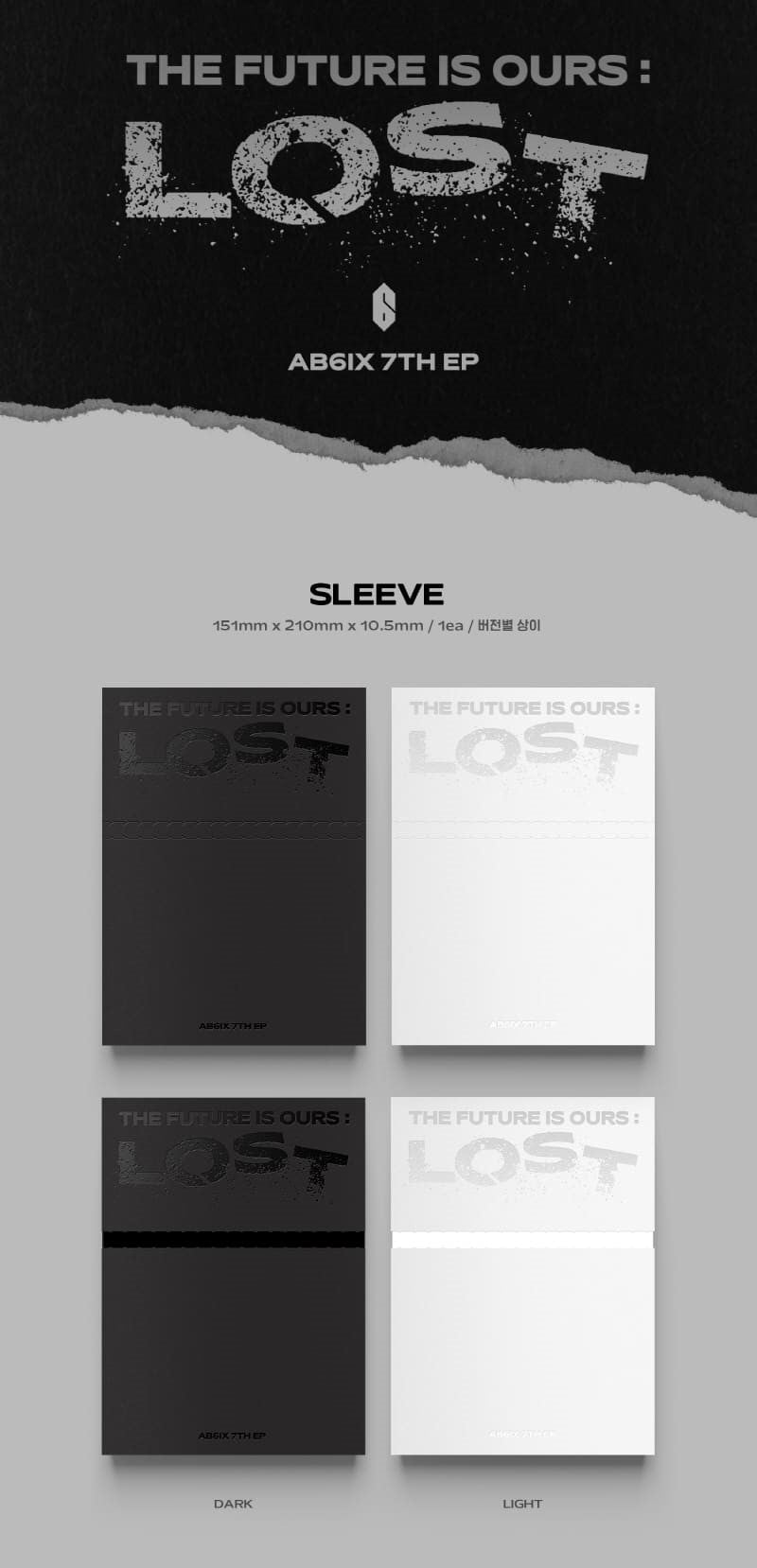 AB6IX EP Vol. 7 - THE FUTURE IS OURS : LOST (Random)