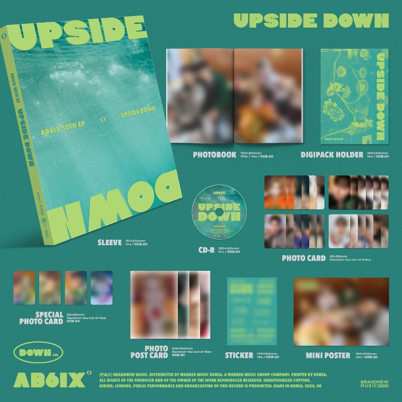 AB6IX 10TH EP – UPSIDE DOWN (Photobook Ver.) (Random)
