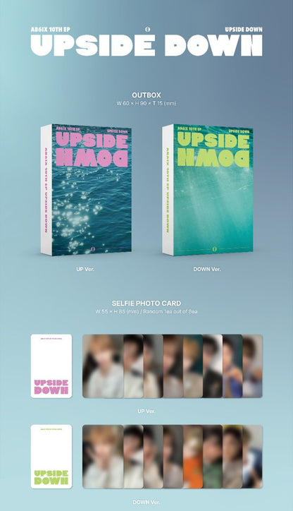AB6IX 10TH EP – UPSIDE DOWN (kiwee Ver.) (Random)