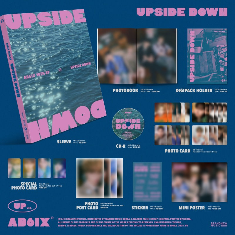 AB6IX 10TH EP – UPSIDE DOWN (Photobook Ver.) (Random)