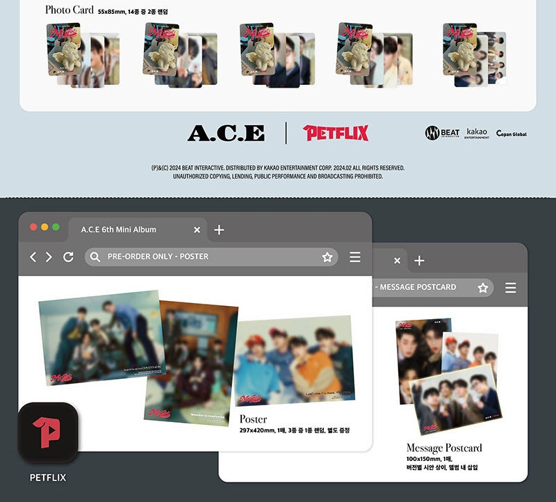 A.C.E 6th Mini Album – My Girl : “My Choice”