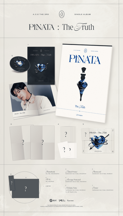 A.C.E 3rd Single Album – PINATA (Random)