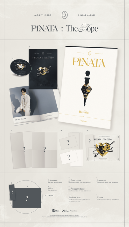 A.C.E 3rd Single Album – PINATA (Random)