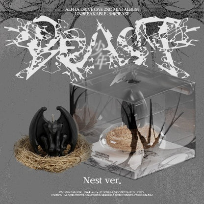 PRE-ORDER: ALPHA DRIVE ONE The 2nd Mini Album - UNBREAKABLE : 少年BEAST (Nest Ver.) (Limited Edition)