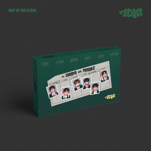 PRE-ORDER: ADAP 1st Mini Album - ALL DREAMS ARE POSSIBLE (PLATFORM Ver.)