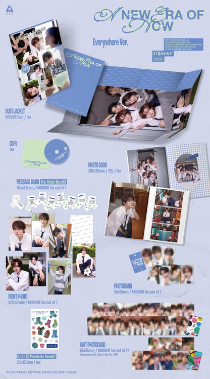 AEN The 1st EP Album - A NEW ERA OF NOW (Everywhere Ver. / Next To You Ver.)
