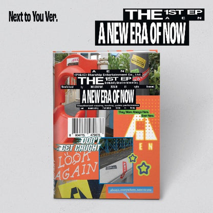 AEN The 1st EP Album - A NEW ERA OF NOW (Everywhere Ver. / Next To You Ver.)