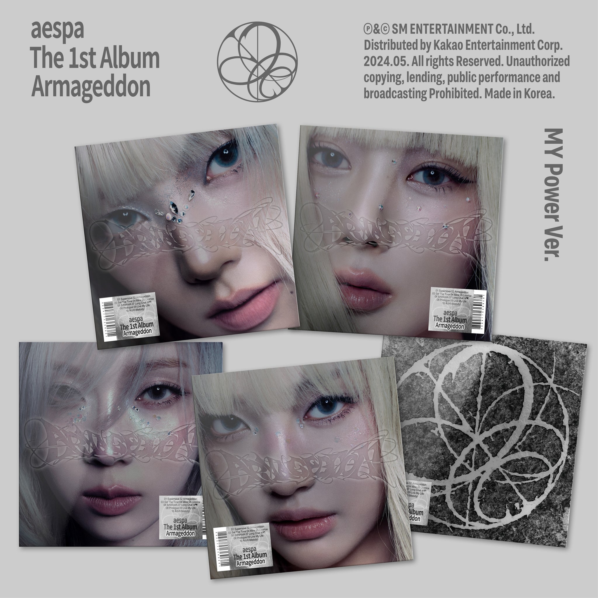 aespa The 1st Album – Armageddon (MY Power Ver.) (Random