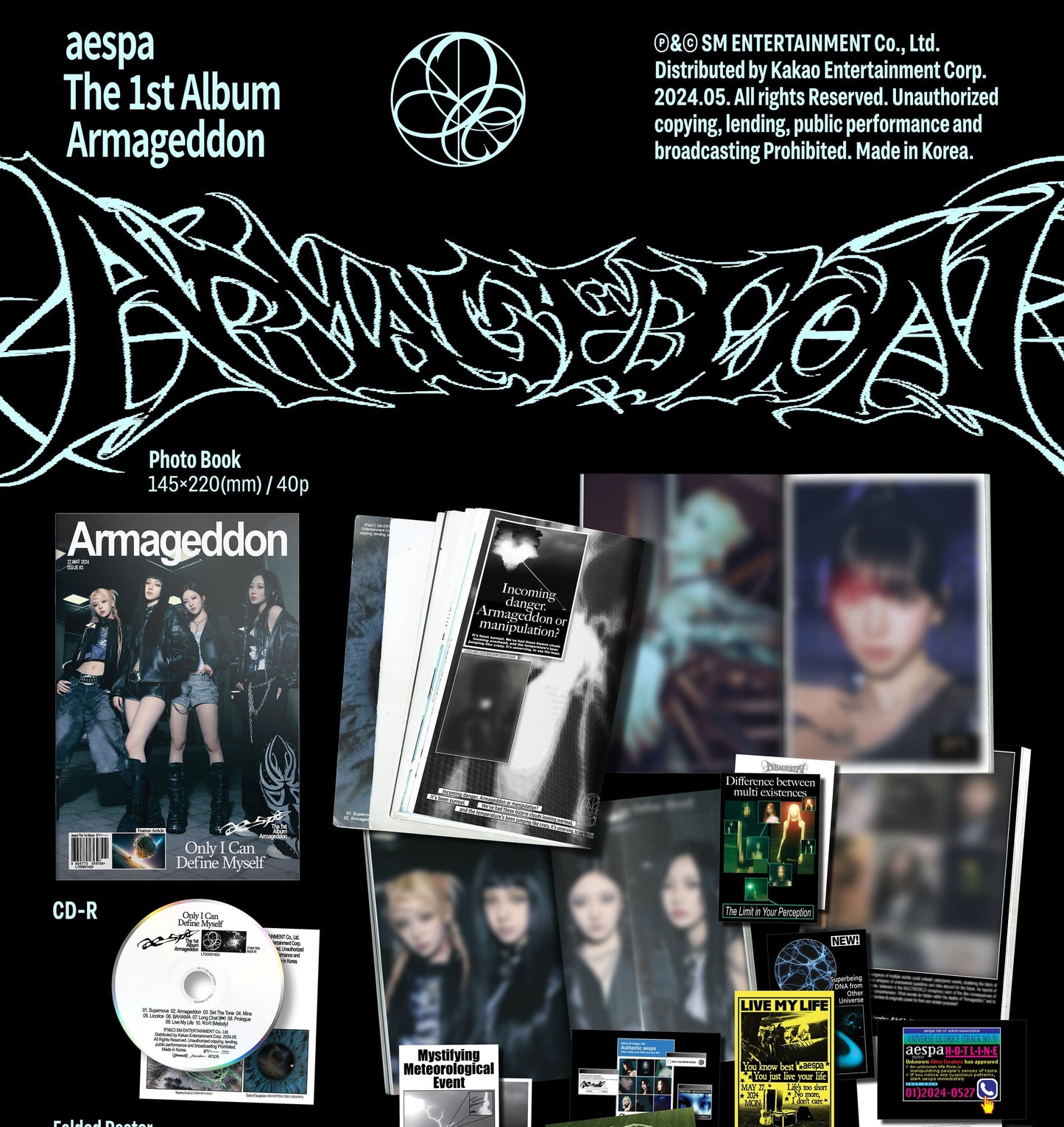 aespa The 1st Album – Armageddon (Zine Ver.)