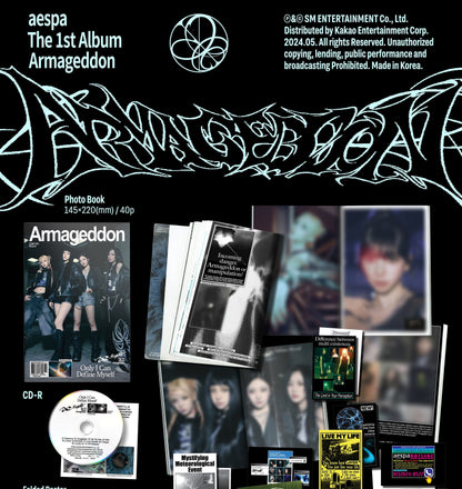 aespa The 1st Album – Armageddon (Zine Ver.)