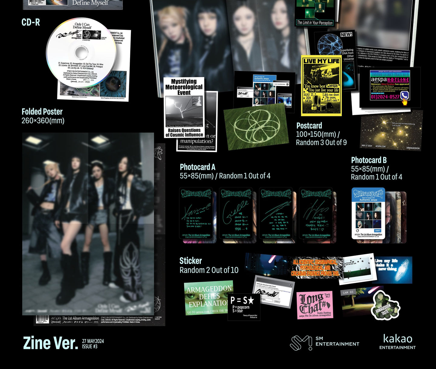 aespa The 1st Album – Armageddon (Zine Ver.)