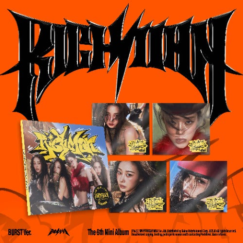 PRE-ORDER: aespa The 6th Mini Album – Rich Man (BURST Ver.) (Random)