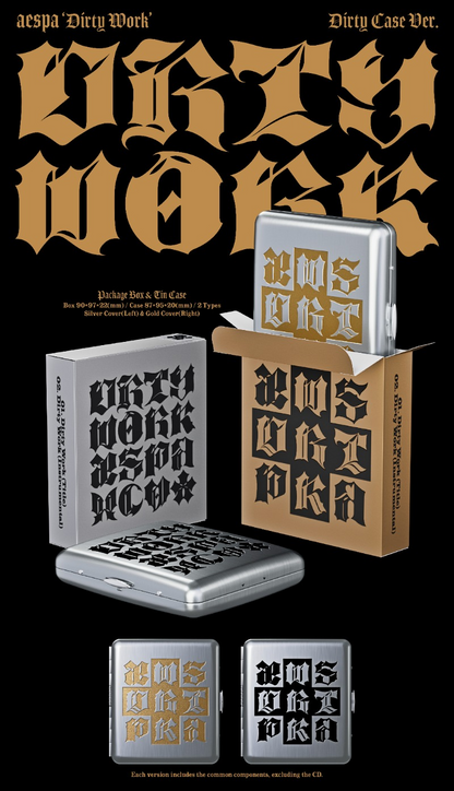 aespa Single Album – Dirty Work (Dirty Case Ver.) (Random)