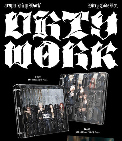 aespa Single Album – Dirty Work (Dirty Code Ver.) (Random)