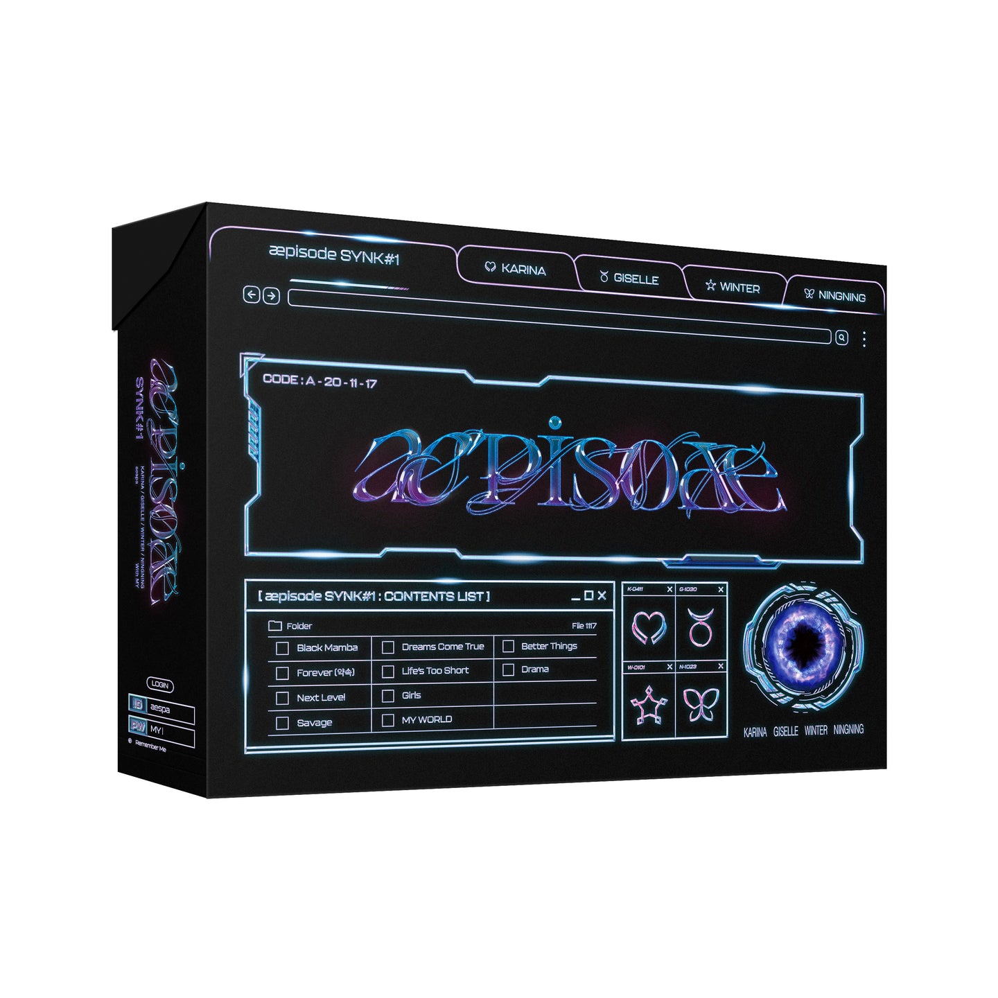 PRE-ORDER: aespa – aespa æpisode SYNK#1 DIGITAL CODE