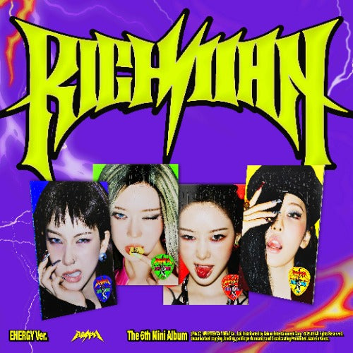 PRE-ORDER: aespa The 6th Mini Album – Rich Man (ENERGY Ver.) (Random)